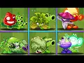 PvZ 2 | 6 COMBOS Team Plants Battlez vs Team Zombie - Who Will Win? - Team Plants vs Team Plants