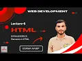 Inline and Block Elements in HTML Web Development Course 2023 Lecture - 6