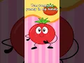 Tomato Song #Shorts | #nurseryrhymes #kidsshowsclub #hooplakidz