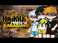 Haikyuu! reageert op Karasuno 1/? || hiro ||