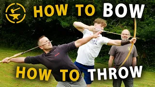 How to Shoot a Warbow how to Throw a Spear
