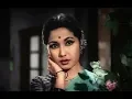 Lagu O Chand jahan wo jayein - Sharada (1957) [Colorized]