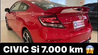 Civic SI 2015 7.000 km  x Audi E-Tron