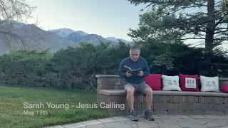 Sarah Young Jesus Calling May 19th