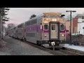 Evening Trains on the Needham Line 2025