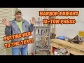 Harbor Freight 12-Ton Press REVIEW Can It Handle a Third Member Pinion Real Test