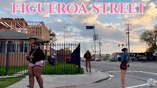 Figueroa in The Winter Los Angeles California 4K