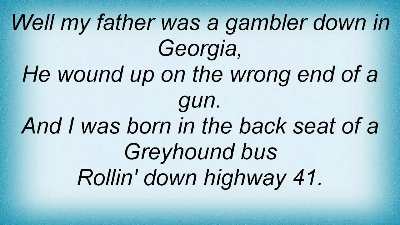 Allman Brothers Band - Ramblin' Man Lyrics Allman Brothers Band - Ramblin' Man Lyrics
