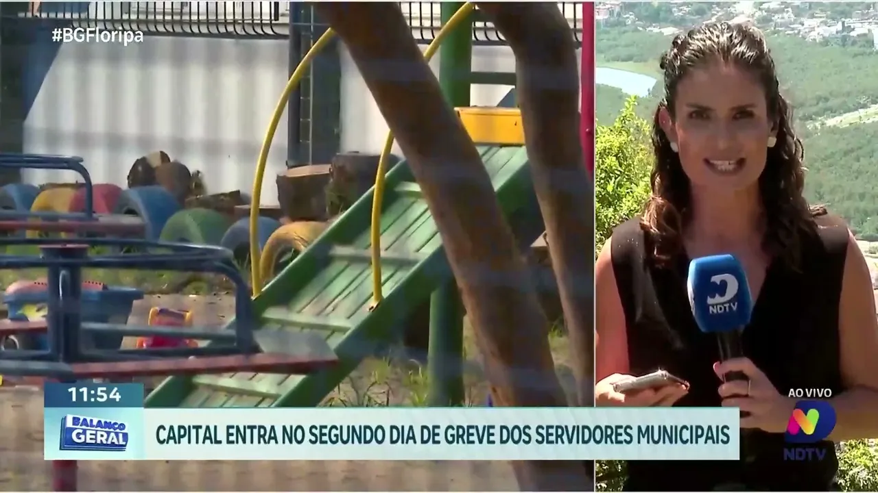 Greve dos servidores municipais de Florianópolis: segundo dia de paralisação