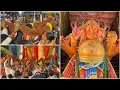 Download Lagu 1lackh Rudraksha Mala from Kashi To Khairatabad Ganesh Danda | Day-1 Maha Aarti 🚩69+ Feets Ganesh 