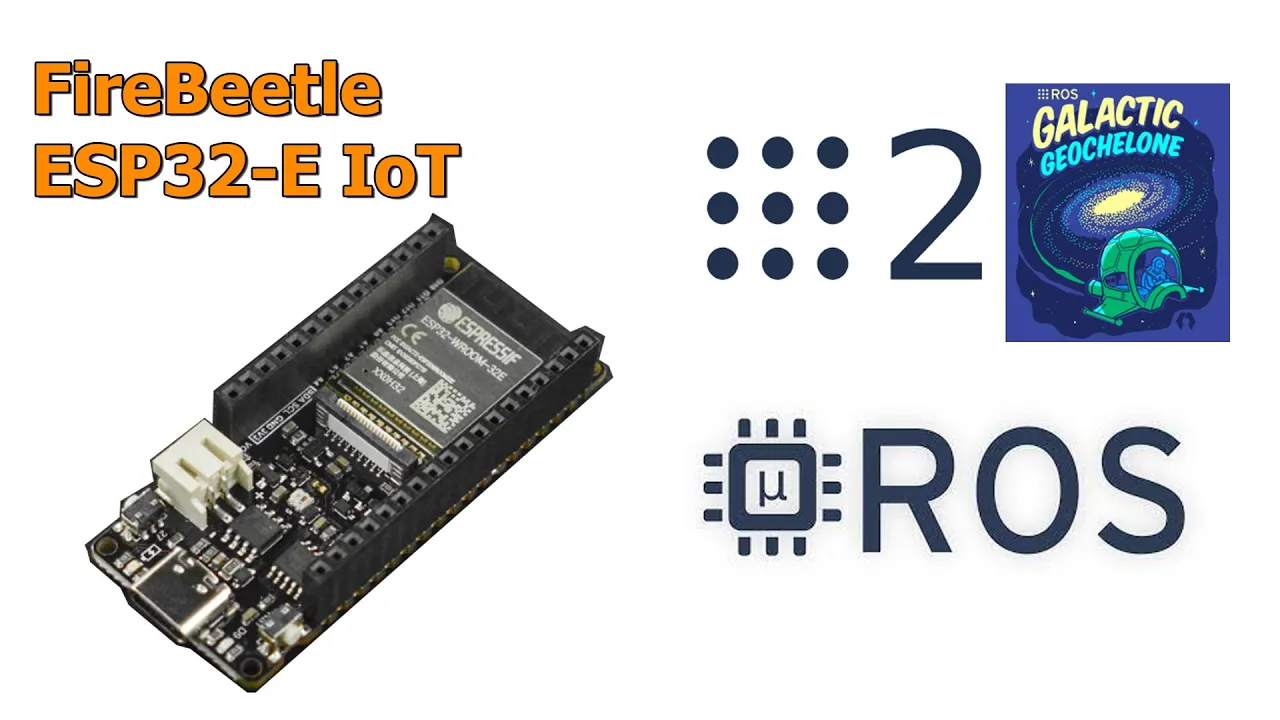 ROS2 connect ESP32 Basic Install | micro-ROS