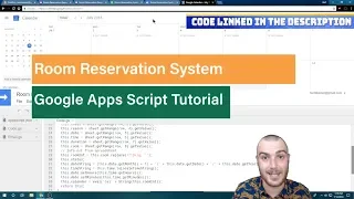 Google Calendar Room Reservation and Booking System Using Apps Script API