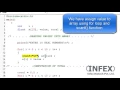 C Language - Class 35 Example 10 ex one dimensional array
