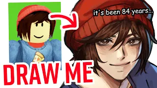 Playing ROBLOX DRAW ME Again (I'M BACK BABY)