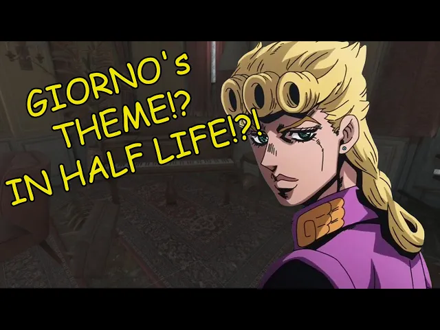 You can play Giorno's Theme In Half Life Alyx!?!?