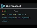 The BEST Way To Import CSS Class Names in React How To Import in a React Component