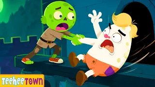 Humpty Grumpy Had A Great Fall | Halloween Spooky Songs For Kids | Teehee Town