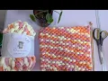 Lagu How to knit a baby blanket with Zarela baby Pompom yarn in a honeycomb style 💖