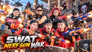 Nerf Gun War : SWAT Nerf Guns Tactical Fight Against The Dangerous Shadow Syndicate
