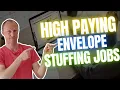 High Paying Envelope Stuffing Jobs - Legit or Scams True Earning Potential Revealed
