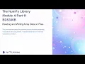 Lecture11 Python NumPy Reading and Writing Array Data on Files