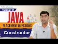 Java Interview Questions Constructor For Developers of All Levels Tutorial