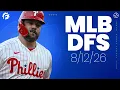 MLB DFS Picks Strategy for DraftKings FanDuel 26 EARLY SLATE
