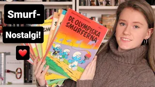 mina seriealbum smurfarna nostalgi