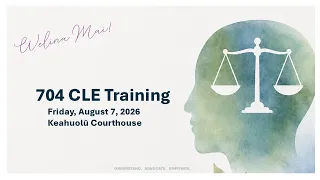 704 CLE Training 2026 - Examination of Defendants Part 2