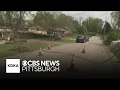 A downed power line in Monroeville had neighbors concerned
