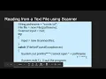 Java - Reading and Writing Text Files