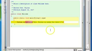 Common Java Errors
