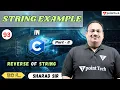 Reverse String Program in C Part-5 Reverse String Example in C Programming Tpoint Tech