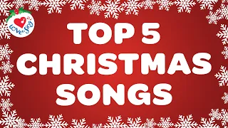 best 5 top christmas songs with lyrics popular merry christmas music 2024