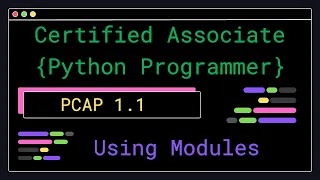 PCAP 1 1 - Using Modules