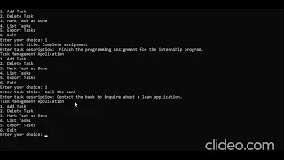 Task manager C Windows application
