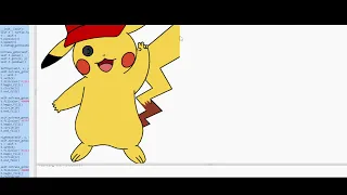Drawing Picachu using Python Turtle