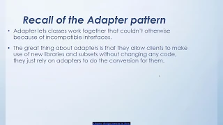 Adapter Design Pattern in Java in 13 minutes 1080p