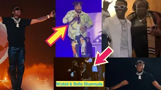 bella shurmuda buju u0026 others surprised wizkid at o2 arena london as the shutdown mil concerts