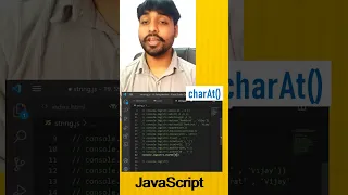 CharAt Method In Javascript