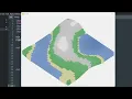 scrolling terrain with pygame perlin noise