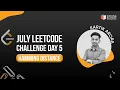 July LeetCode Challenge Day 5 Hamming Distance Coding Blocks