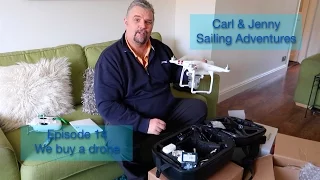 Ep. 14 We bought our DJI Phantom 3 & Canon G7x Mkii – first flight – Carl and Jenny