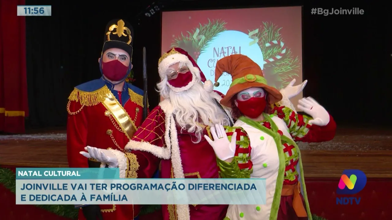 Natal Cultural: Joinville terá programação diferenciada e dedicada à família