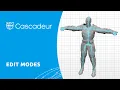 Cascadeur Tutorial - Edit Modes