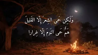 حداء اعتذارية المتنبي   أسامة القطاونة  دندنها