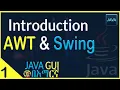 Java GUI Introduction to java GUI AWT and SWING
