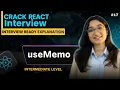 useMemo in React JS Explained in Hindi React Interview Questions 2026