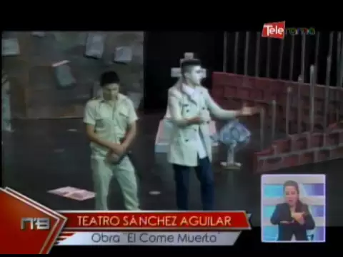 Teatro Sánchez Aguilar obra El Come Muerto