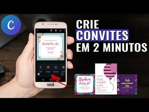 Download MP3 COMO FAZER CONVITES USANDO SEU CELULAR - APP CANVA